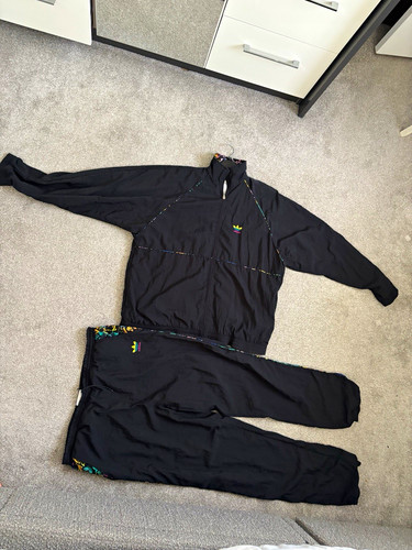 Vintage adidas men black - vintage,
