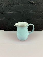 Denby Blue Linen Custard / Gravy Jug 6" High 1.25 Pints 2 Available