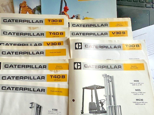Caterpillar fork lift spec - caterpillar,