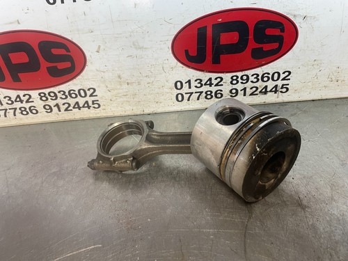 Piston with con rod lister - with,