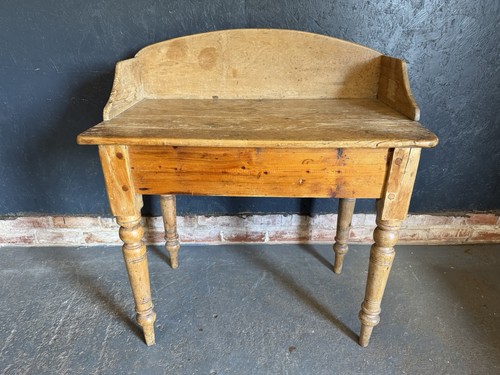 Antique pine washstand side - pine,