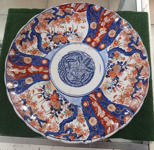 Antique japanese imari large - antique,