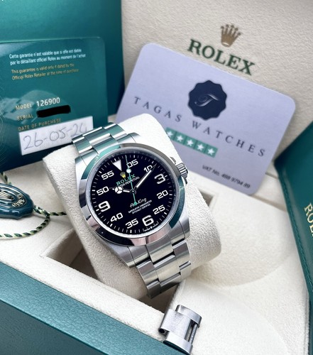 Rolex air king 40mm black - air-king,