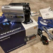 Sony DCR-DVD110E DVD-RW/+RW/-R/+R Hybrid Handycam Digital Video Camera Recorder