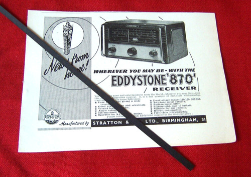 Eddystone 870 receiver - eddystone,
