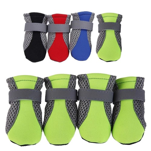 4pcs pet dog shoes - dog,