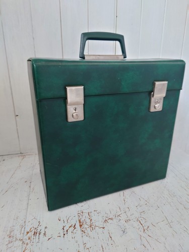 Vintage record carry storage - record,