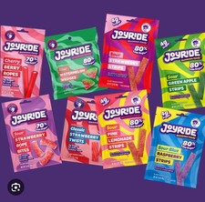 Joyride Candy By Ryan Trahan- BRAND NEW ALL FLAVOURS 99g x 1 Bag 🇬🇧 🇺🇸  