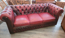 CHESTERFIELD SOFA OXBLOOD RED