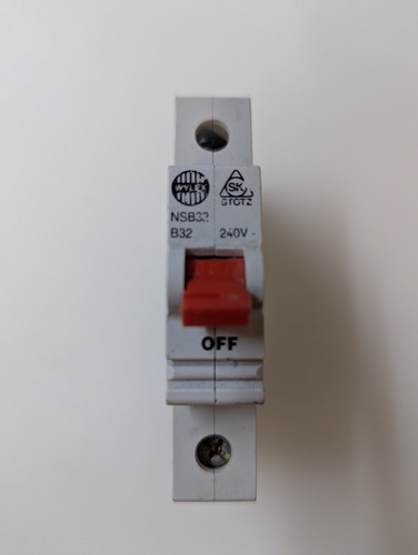Wylex amp curve 6ka - amp, b
