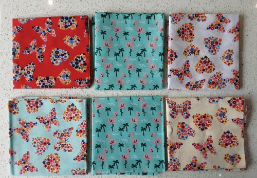 Fat quarters 6 pack - 6,