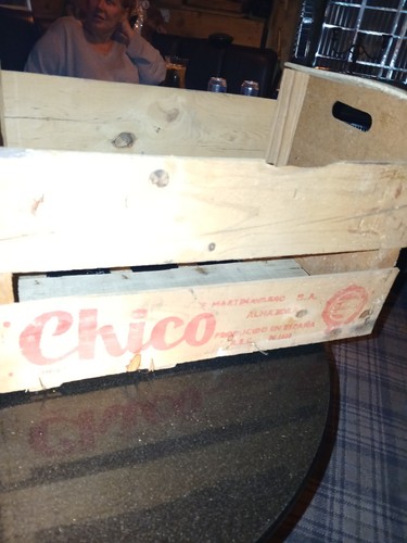 Vintage banana shipping crate - vintage,