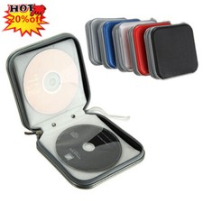 40 Capacity DVD CD DISC Holder Album Storage Case Folder Wallet Carry Bag UK