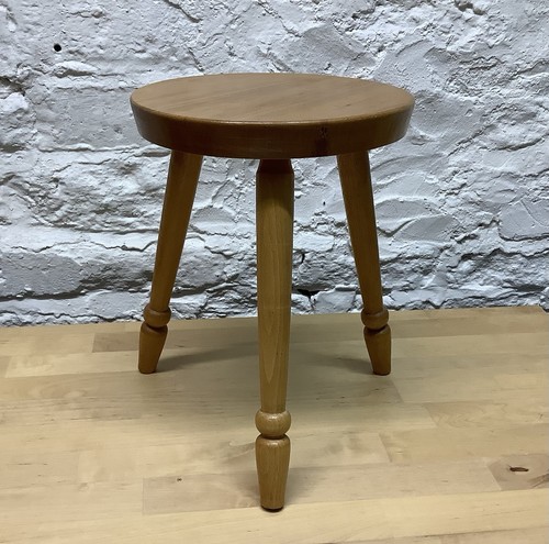 Small wooden legged - 3, milking