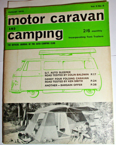 Motor caravan and - caravan, camping