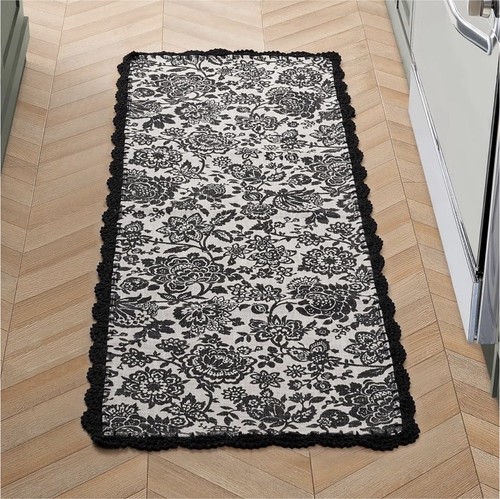 Laura ashley black - black, floral