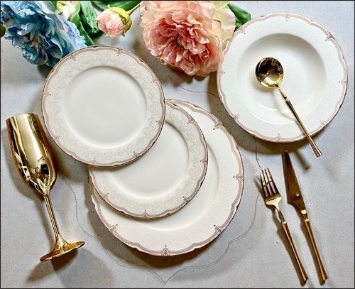 Luxury white and - white, piece