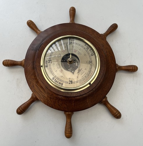 Vintage wooden ships wheel - vintage,