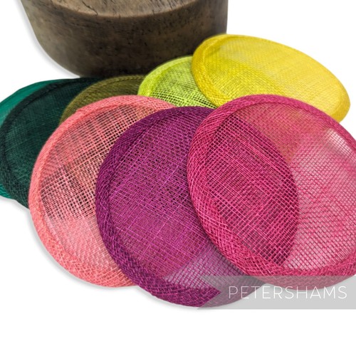 5cm round sinamay - 10.5cm,