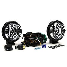 KC HiLiTES Motorsport Pair Of 5 Inch 55W Apollo Pro Halogen Driving Lights