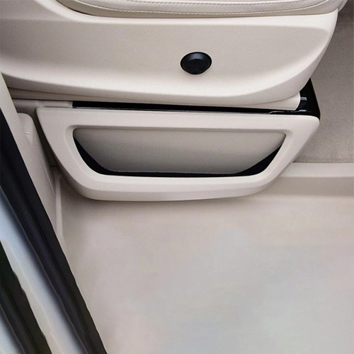 Seat base storage - panel, pocket