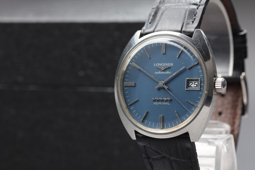 Blue dial longines - blue, admiral