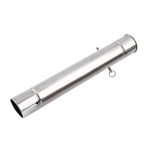 Stovepipe with damper - with,