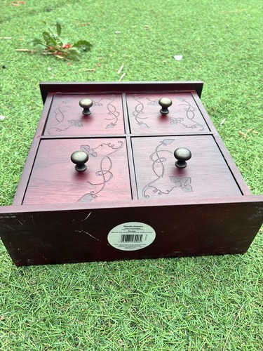 Wooden drawer mini storage - wooden, 4