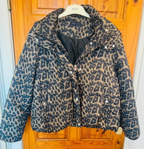 Animal print puffer - animal,