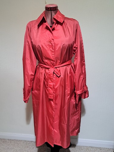 Totes red vintage nylon coat - totes,