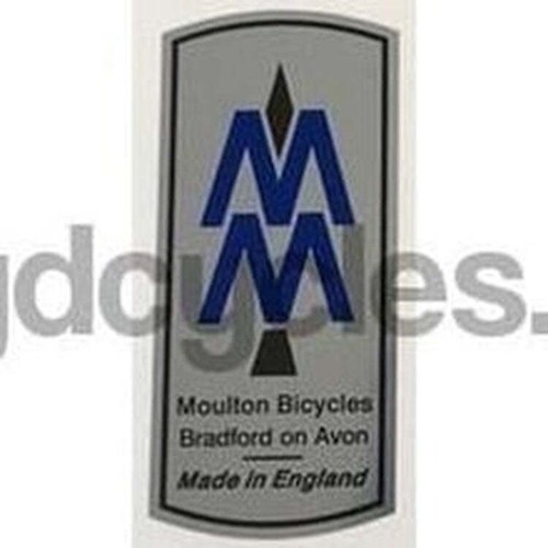 Moulton head tube decal - moulton,