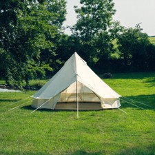5M Bell Tent Lite 22KG with Groundsheet & Oxford Fabric - Mould & Mildew Resista