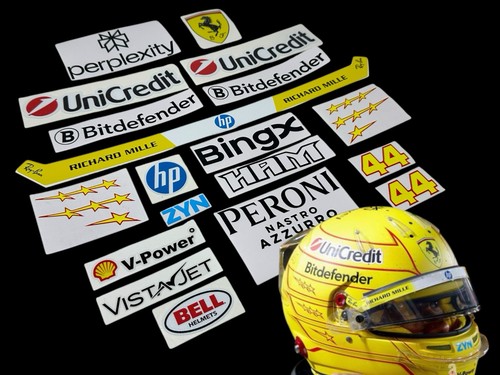 Motorsport helmet stickers 1 - f,
