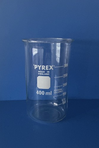 Pyrex lipped lab beaker - beaker, 400ml