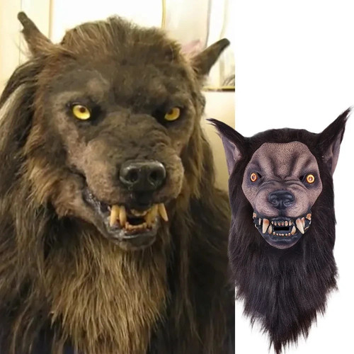 Super realistic werewolf mask - realistic,