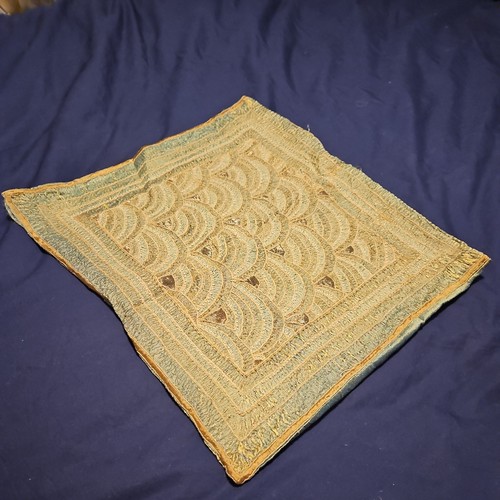 Indian handmade silk - indian, cushion