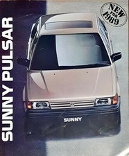 Nissan Sunny Pulsar N13 Brochure 1989