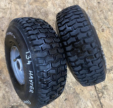Pair Front wheels 11 x 4.00 - 4 1999 Hayter 10/30 Ride on Mower or Murray