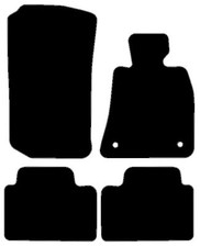 Tailored For BMW 3 Series G20 / G21 2019 on Black Basic Car Mats Autostyle