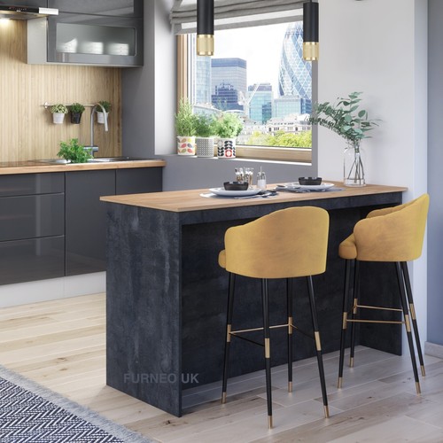 Kitchen island modern - kitchen,