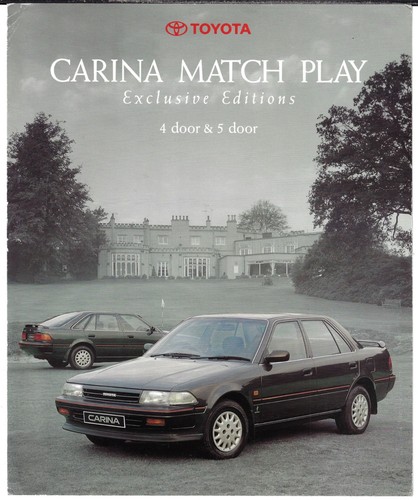 Toyota carina match play - toyota,