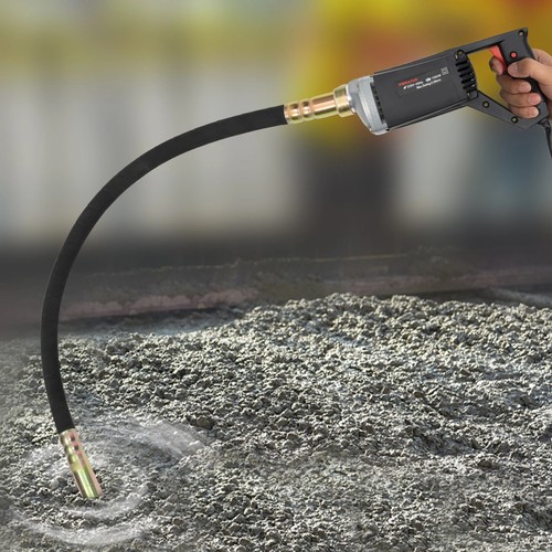 Electric concrete vibrator - concrete,
