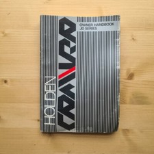 Holden Camira Owner Handbook