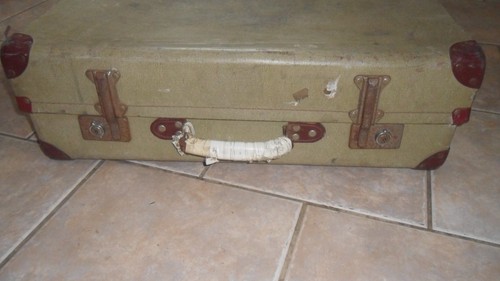 Vintage luggage adjustable - vintage,
