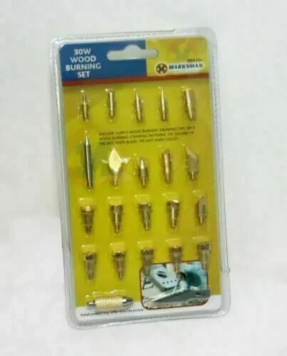 22pc wood burning - wood, soldering