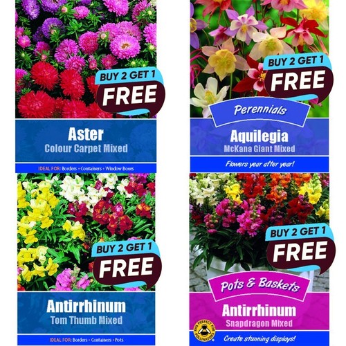 Flower seeds grow - seeds, uk