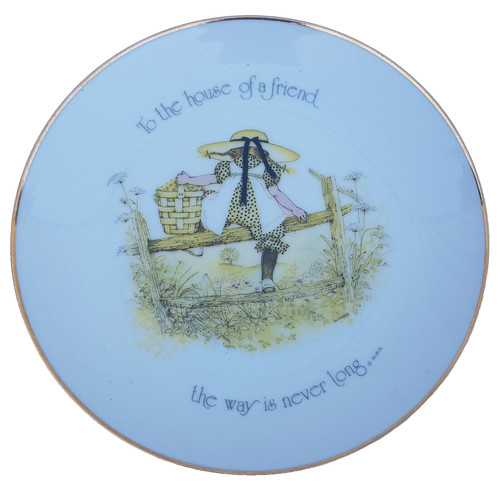 Holly hobbie trinket plate - holly, to