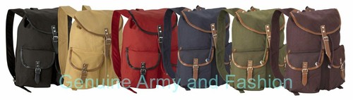 Canvas backpack army military - backpack,