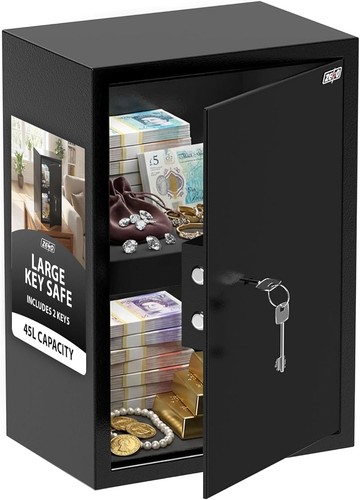 Large strong steel safe key - strong,