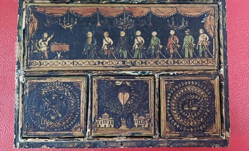 Rare antique straw work - antique,